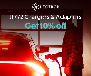 Lectron charger and adapter promotion with EV plug